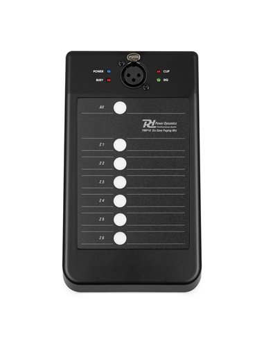 PMPM10 MICROFONO DE AVISOS 6 ZONAS