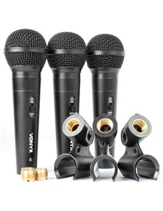 VX1800S MICROFONO DINAMICO SET 3PCS