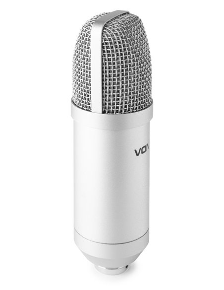 CMS300S MICRÓFONO DE ESTUDIO SET USB PLATA