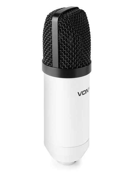 CMS300W MICRÓFONO DE ESTUDIO SET USB BLANCO