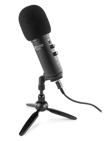 PCM120 CONJUNTO MICRÓFONO CONDENSEDOR USB