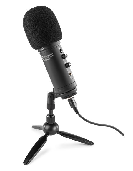 PCM120 CONJUNTO MICRÓFONO CONDENSEDOR USB