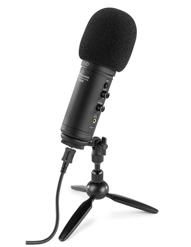 PCM120 CONJUNTO MICRÓFONO CONDENSEDOR USB
