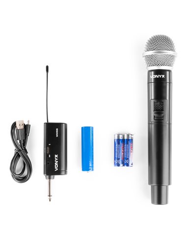 WM55 MICRÓFONO INALÁMBRICO PLUG-AND-PLAY UHF