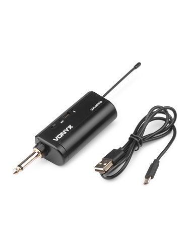 WM55B MICRÓFONO DE PETACA INALÁMBRICO UHF PLUG-AND-PLAY