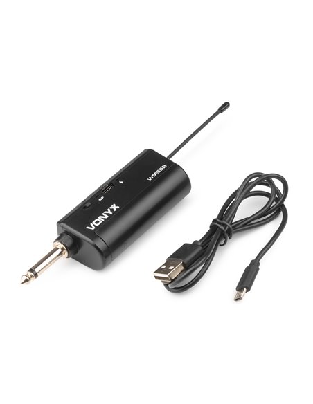 WM55B MICRÓFONO DE PETACA INALÁMBRICO UHF PLUG-AND-PLAY