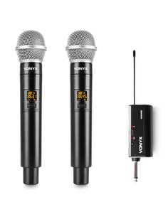 WM552 MICRÓFONO INALÁMBRICO UHF DUAL PLUG-AND-PLAY