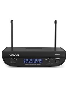 WM82C MICRÓFONO INALÁMBRICO DIGITAL UHF DE 2 CANALES CON BOLSILLO Y CUERPO 2