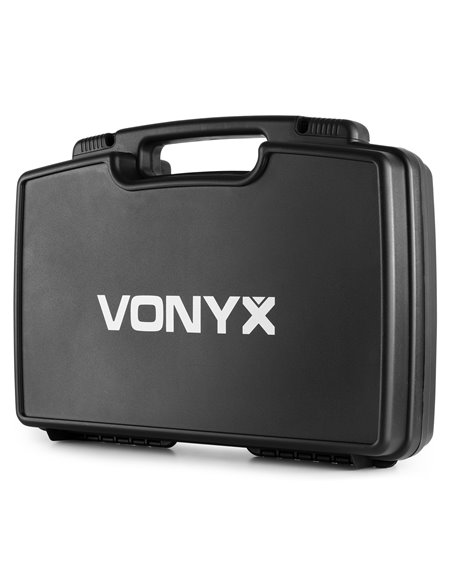 WM82C MICRÓFONO INALÁMBRICO DIGITAL UHF DE 2 CANALES CON BOLSILLO Y CUERPO