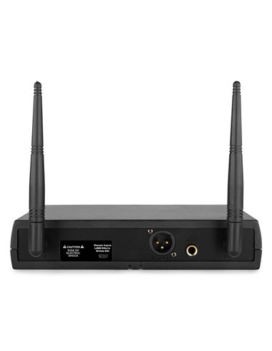 WM61B MICRÓFONO INALÁMBRICO UHF 16CH CON PETACA TRANSMISORA