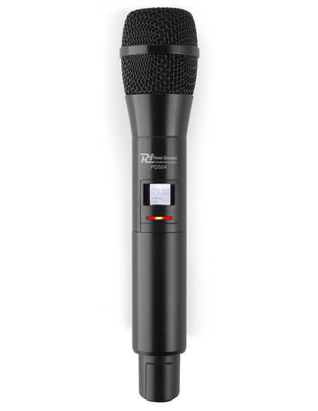 PD504H MICROFONO INALAMABRICO DE 4X 50 CANALES CON 4 MICROFONOS DE MANO