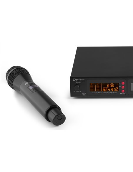 PD504H MICROFONO INALAMABRICO DE 4X 50 CANALES CON 4 MICROFONOS DE MANO