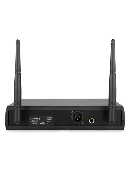 WM61 MICRÓFONO INALÁMBRICO UHF 16CH CON 1 MICRÓFONO DE MANO