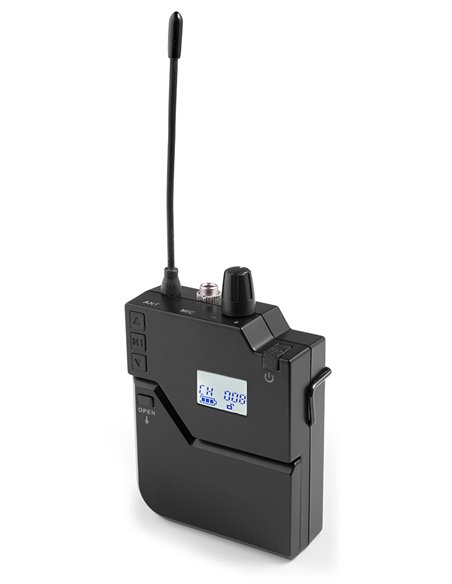 PD632C 2X 20 CANALES DIGITAL UHF MICROFONO INALAMBRICO COMBI