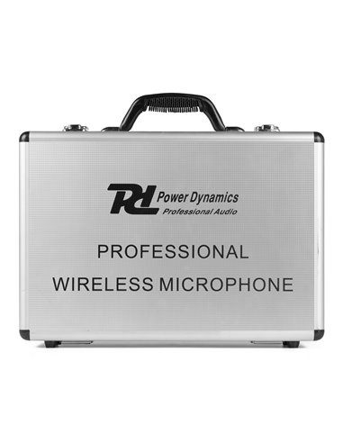 PD522 SET DE MICRÓFONO INALÁMBRICO UHF CON 2 MICRÓFONOS DE MANO