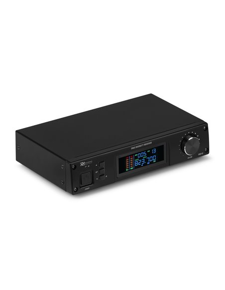 PD210 MICRÓFONO INALÁMBRICO DE MANO UHF 160-CANALES, SISTEMA TRUE DIVERSITY