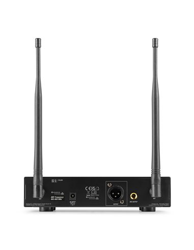 PD210 MICRÓFONO INALÁMBRICO DE MANO UHF 160-CANALES, SISTEMA TRUE DIVERSITY