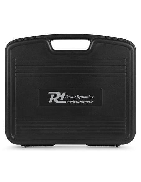 PD220 MICRÓFONO INALÁMBRICO DE MANO UHF 2X 80-CANALES, SISTEMA TRUE DIVERSITY