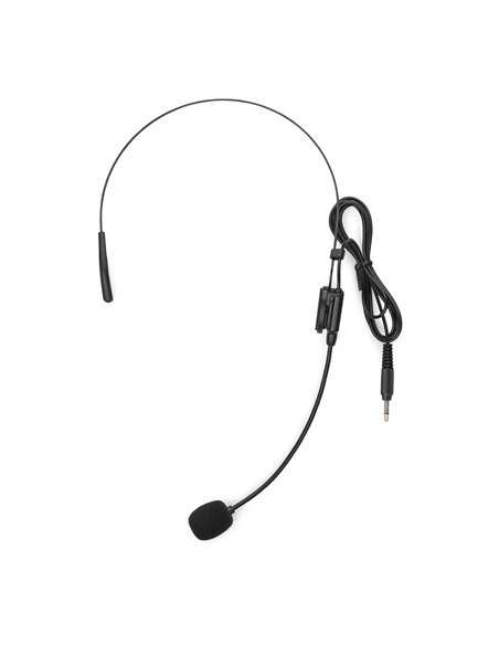 WM552B MICRÓFONO DE PETACA INALÁMBRICO UHF DUAL PLUG-AND-PLAY