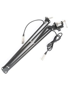 TS05 SOPORTE DE MESA PARA MICROS DE ESTUDIO CON CABLE INCORPORADO 2