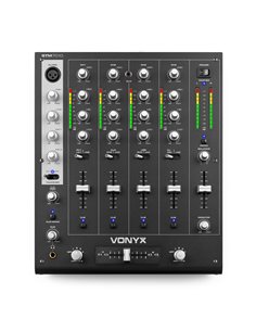 STM-7010 MEZCLADOR 4 CANALES DJ USB