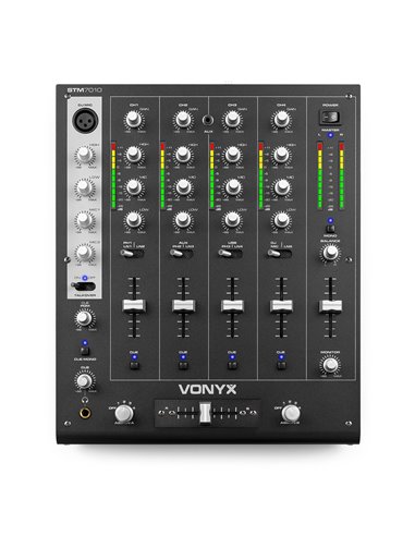 STM-7010 MEZCLADOR 4 CANALES DJ USB