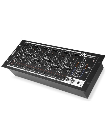 PDZM700 MEZCLADOR INSTALACION DE 6 CANALES USB 4 ZONAS