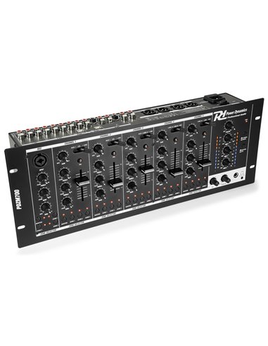 PDZM700 MEZCLADOR INSTALACION DE 6 CANALES USB 4 ZONAS
