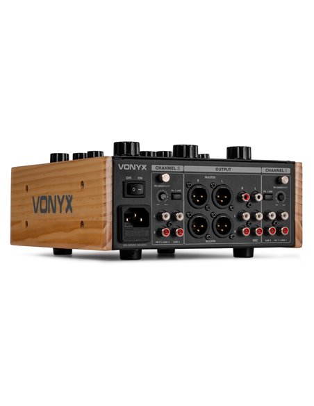 VDJ250 MEZCLADOR ROTATIVO DE DJ DE 2 CANALES