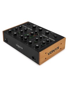 VDJ270 MEZCLADOR ROTATIVO DJ DE 4 CANALES 2