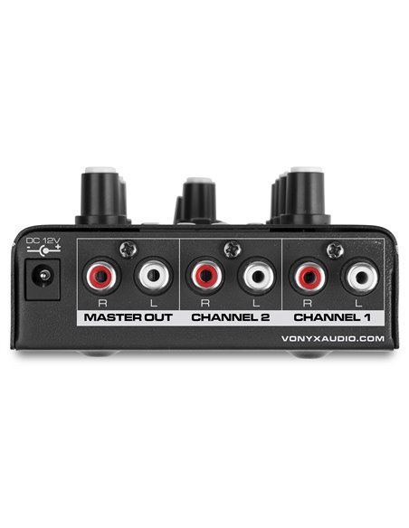 STM500BT MEZCLADOR 2 CANALES, BT, MP3, DISPLAY