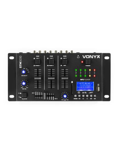 STM3030 MEZCLAFDOR 6 CANALES USB/MP3/BT/REC