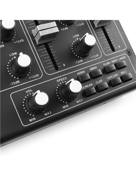 STM2290 MEZCLADOR DE 6 CANALES CON EFECTOS USB/MP3/BT