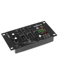 STM-3020B MEZCLADOR DE 6 CANALES CON USB/MP3 - NEGRO