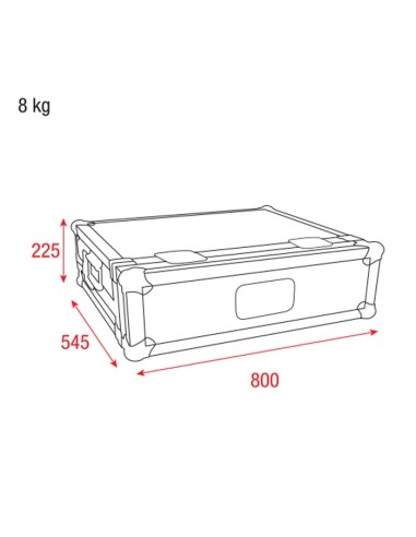 FLIGHTCASE PARA LAMPY 40