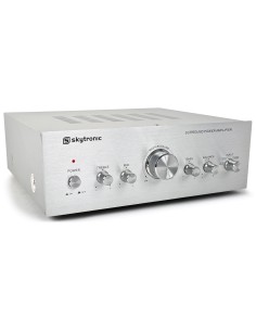 AMPLIFICADOR ESTÉREO AV400 PLATEADO