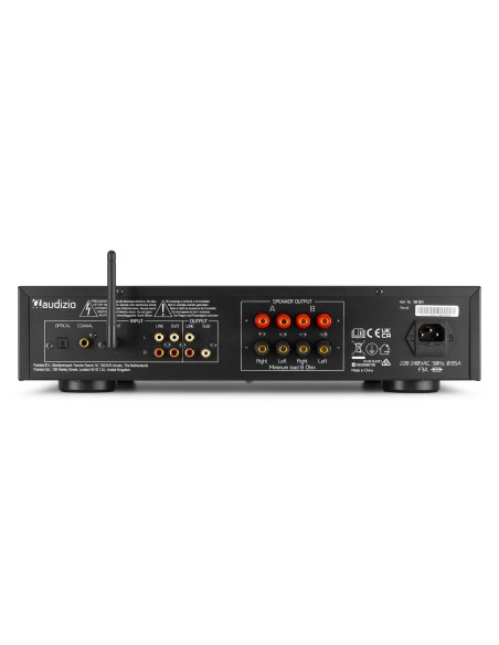 AD420B AMPLIFICADOR HIFI 4 CANALES NEGRO