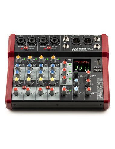 PDM-Y601 MEZCLADOR DE ESTUDIO 6-CH