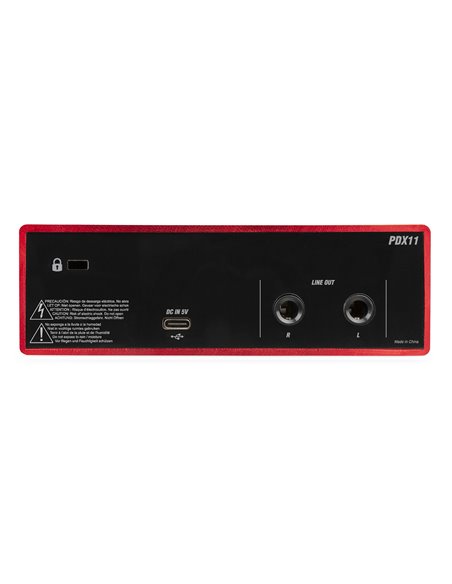 PDX11 USB AUDIO INTERFACE SOLO