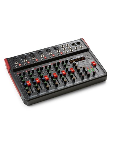 VM-KG10 MEZCLADOR PARA MÚSICA 10 CANALES BT/DSP/USB GRABACIÓN