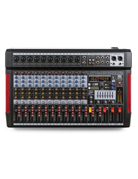 PDM-T1204 MEZCLADOR DE DIRECTO 12 CANALES DSP/MP3