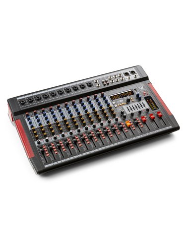 PDM-T1204 MEZCLADOR DE DIRECTO 12 CANALES DSP/MP3