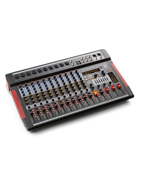 PDM-T1204 MEZCLADOR DE DIRECTO 12 CANALES DSP/MP3