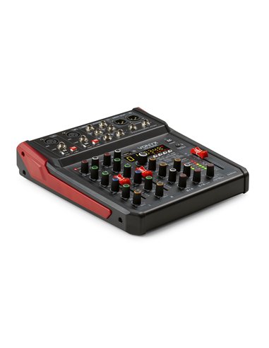 VM-KG06 MEZCLADOR PARA MÚSICA 6 CANALES BT/DSP/USB GRABACIÓN