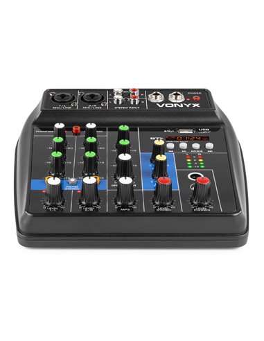 VMM100 MEZCLADOR AUDIO CON USB/BT