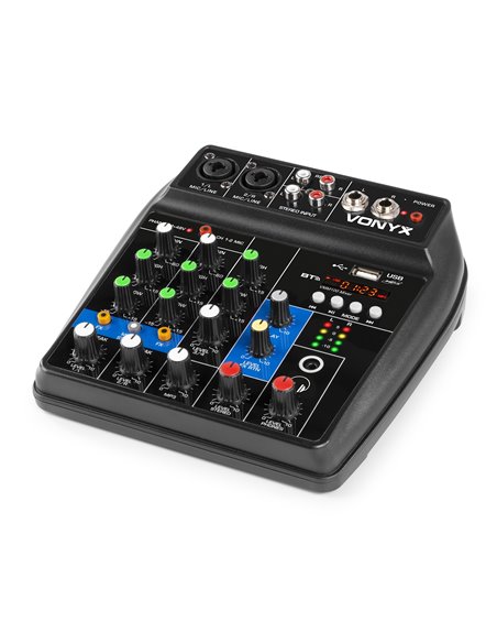 VMM100 MEZCLADOR AUDIO CON USB/BT