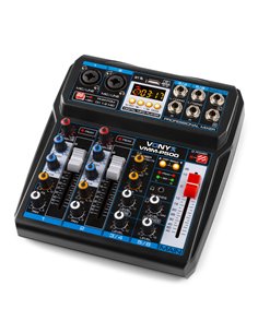 VMM-P500 MEZCLADOR DIRECTO 4CANALES CON DSP, USB Y REPRODUCTOR MP3/BT 2