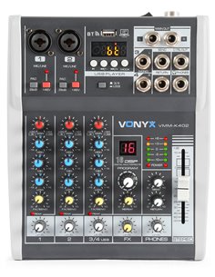 VMM-K402 MEZCLADOR DE DIRECTO 4 CANALES CON DSP 2