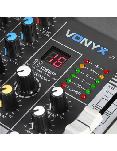 VMM-K402 MEZCLADOR DE DIRECTO 4 CANALES CON DSP