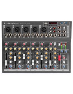 VMM-F701 MEZCLADOR DIRECTO 7 CANALES
